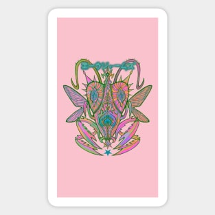 Orchid - alien germs Sticker